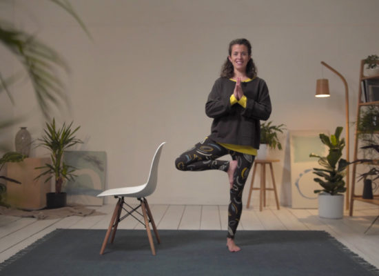 A Seated Yoga and Breathing Sequence You Can Do at Your Desk
